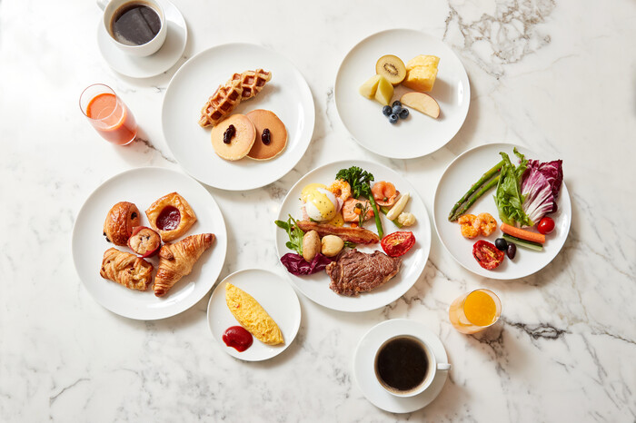 유럽의 대표적 아침 식사인 콘티넨털 브렉퍼스트